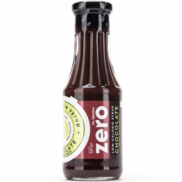 Mr Djemius Zero Madala kalorsuse-ja rasvasisaldusega siirup, Šokolaad metsapähkliga 330 ml photo