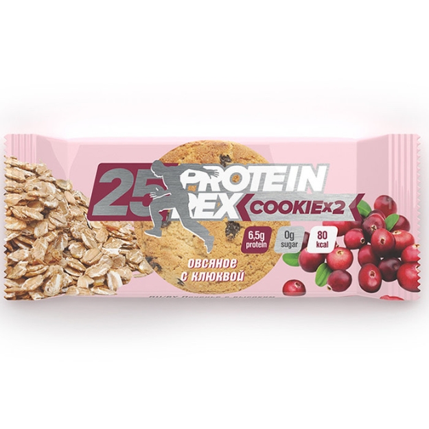 Protein Rex Proteiiniküpsised, Jõhvika-kaera (50 g) photo
