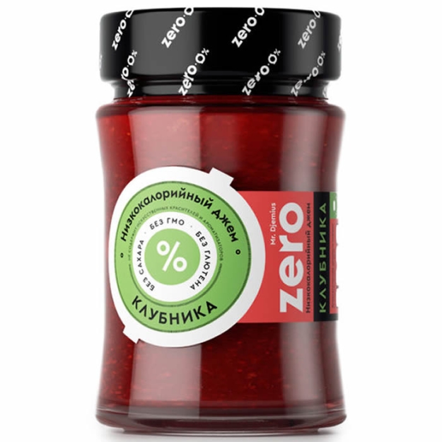 Mr Djemius Zero Vähese kalorisisaldusega moos, Maasika 270 g photo