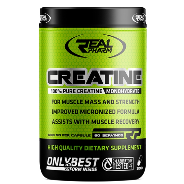 Real Pharm Creatine Monohydrate 300caps picture Real Pharm Creatine Monohydrate 300caps photo