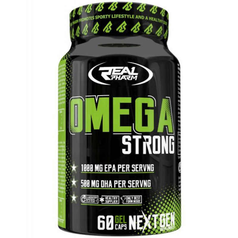 Real Pharm Omega Strong 60caps foto