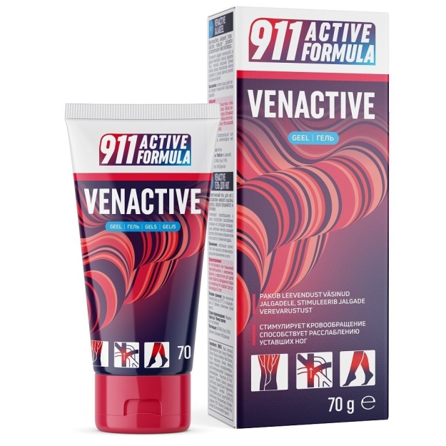 911 Active Formula Venactive geel 70 g 911 Active Formula Venactive geel 70 g