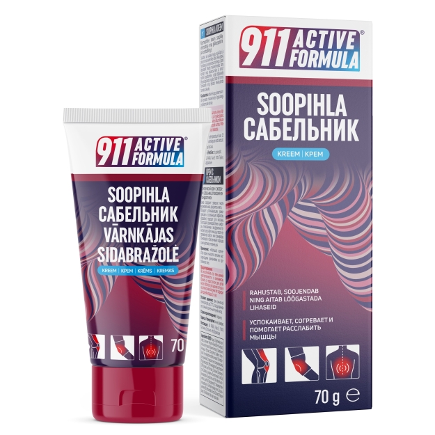 911 Active Formula Krēms ar sabelniku 70 g 911 Active Formula Krēms ar sabelniku 70 g