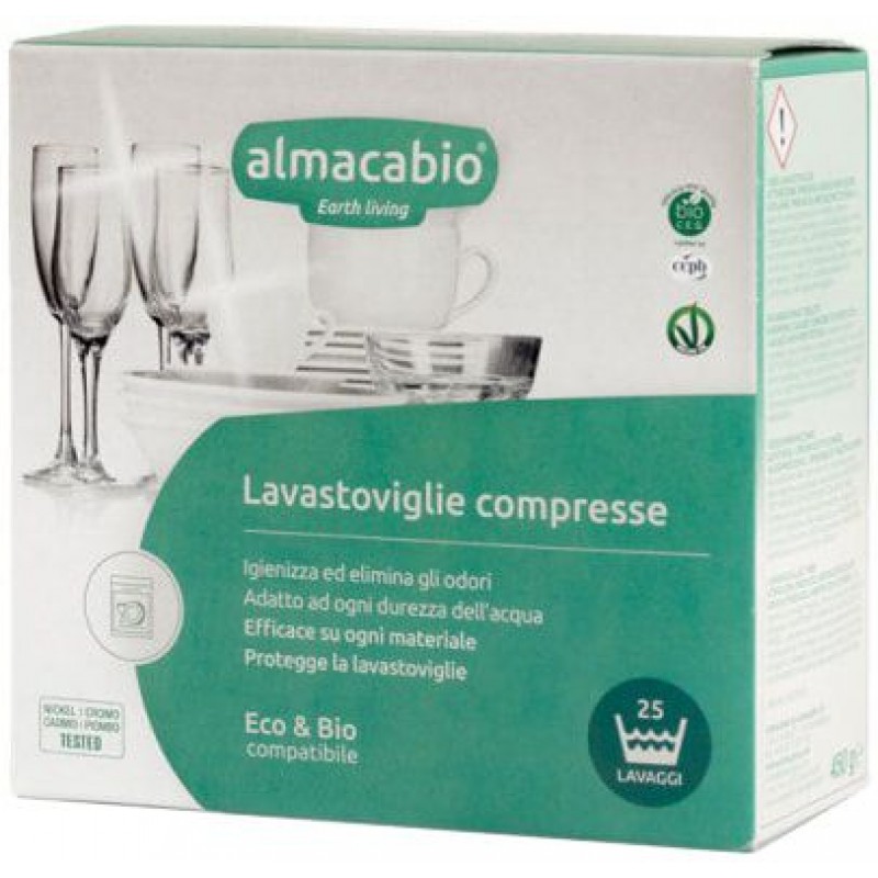 Almacabio Ökoloogilised nõudepesumasina tabletid,  25 tk