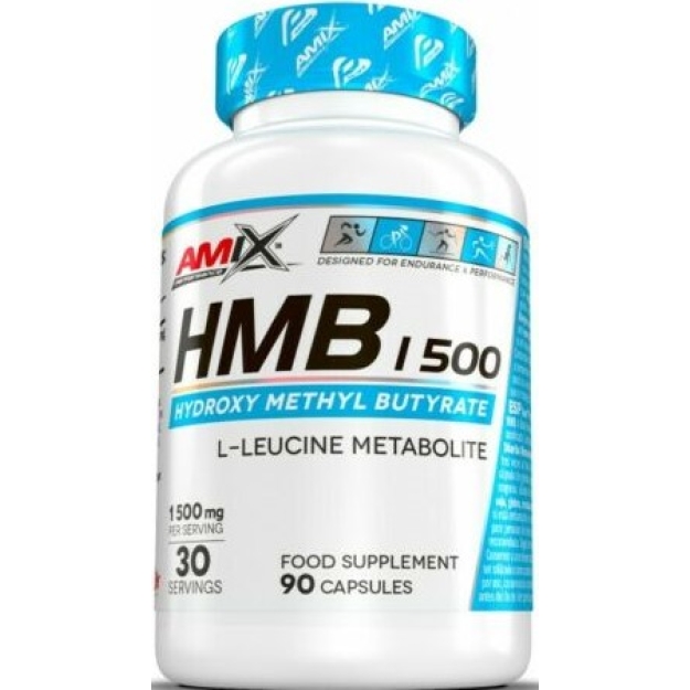 Amix Nutrition HMB 1500 mg Performance 90 kapsulas bilde Amix Nutrition HMB 1500 mg Performance 90 kapsulas fotogrāfija