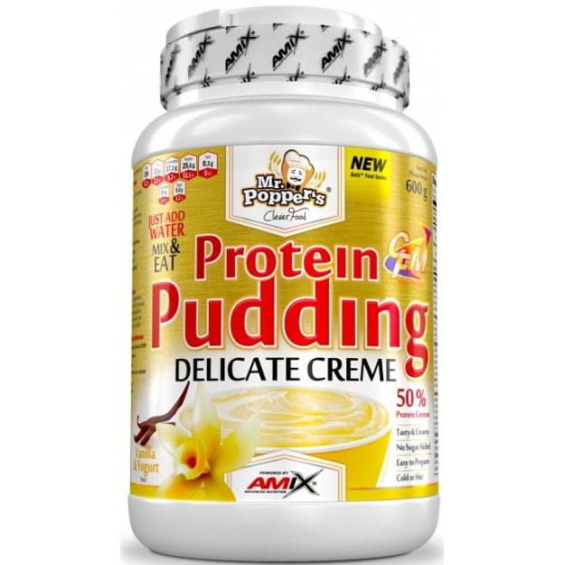 Amix Nutrition Mr. Popper Olbaltumvielu pudiņa krēms 600 g fotogrāfija