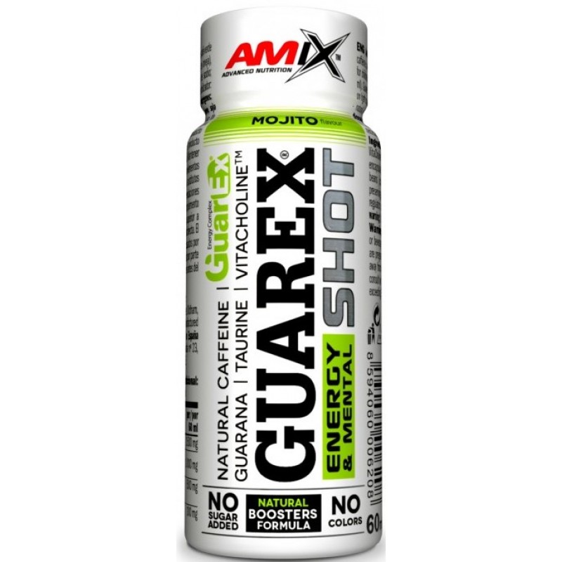 Amix Nutrition Guarex® Energy Mental SHOT 20 x 60 ml BOX foto
