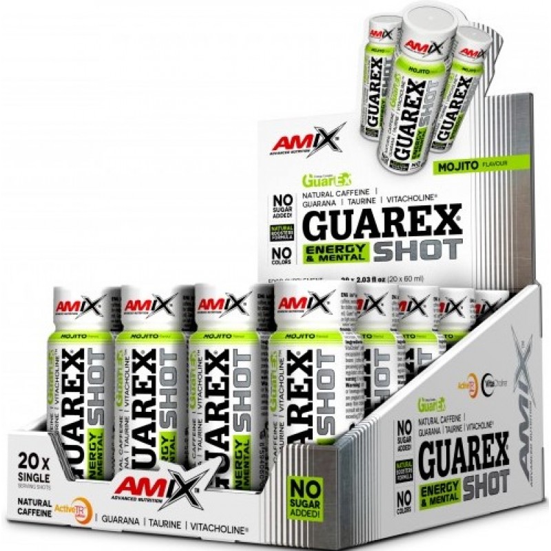 Amix Nutrition Guarex® Energy Mental SHOT 20 x 60 ml BOX foto