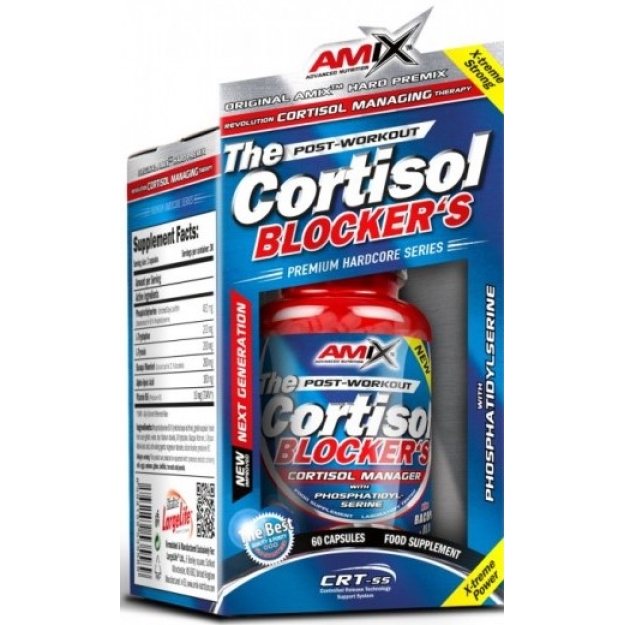 Amix Nutrition Kortizolio blokatoriaus 60 kapsulių paveikslėlį Amix Nutrition Kortizolio blokatoriaus 60 kapsulių nuotrauka