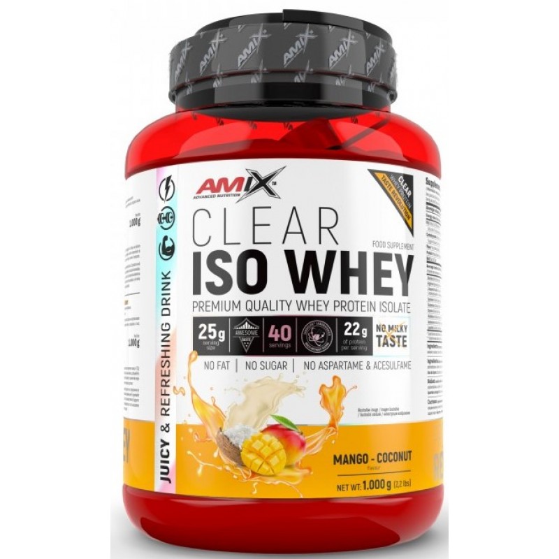 Amix Nutrition Clear Iso Whey 1 kg foto