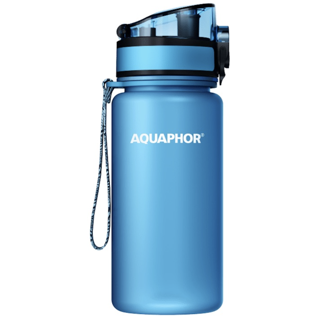 Aquaphor Butelis su City filtru 350 ml - Mėlynas Aquaphor Butelis su City filtru 350 ml - Mėlynas