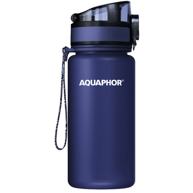 Aquaphor Butelis su City filtru 350 ml - Tamsiai mėlyna Aquaphor Butelis su City filtru 350 ml - Tamsiai mėlyna