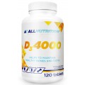 D3-vitamiin 4000, 120 tabletti
