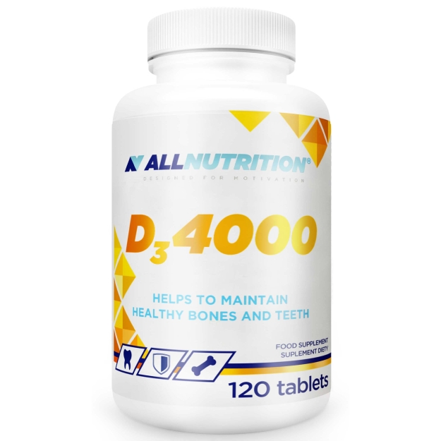 AllNutrition Vitamin D3 4000, 120 tablets photo