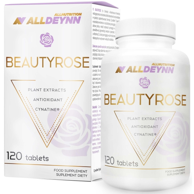 AllNutrition AllDeynn BeautyRose 120 tabletes fotogrāfija