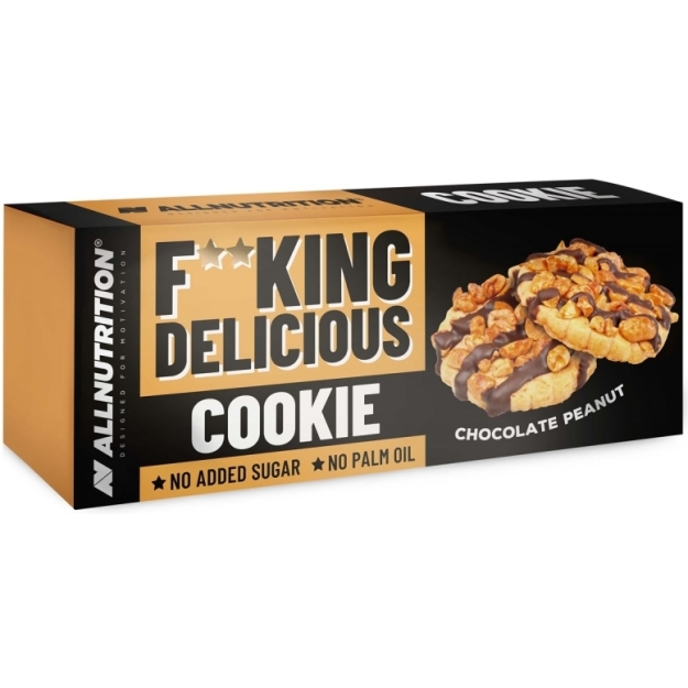 AllNutrition F**king Delicious cookie 150 g - chocolate peanut picture AllNutrition F**king Delicious cookie 150 g - chocolate peanut photo