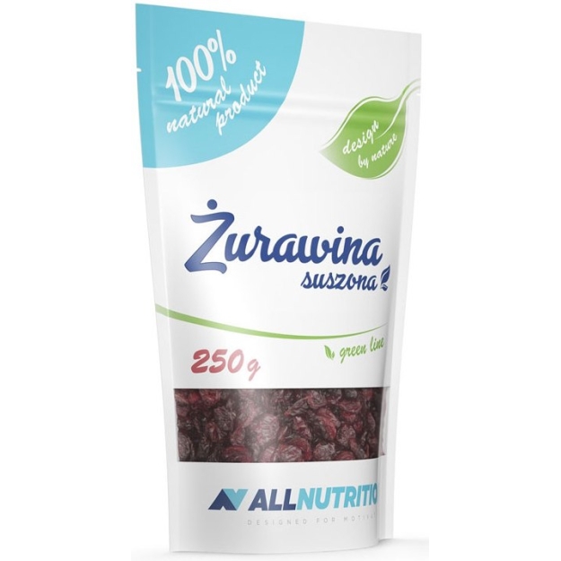 AllNutrition Green line dried cranberries 250 g photo