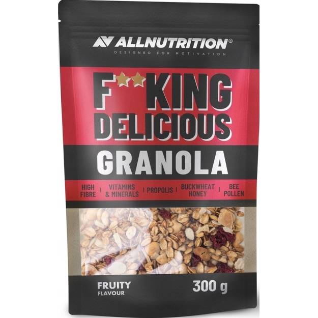 AllNutrition F**KING DELICIOUS Granola 300 g - fruity photo