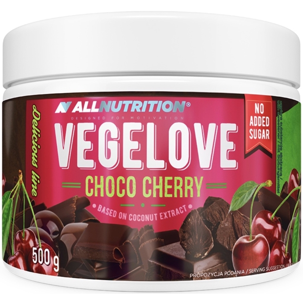 Vegelove 500 g šokolādes ķiršu
