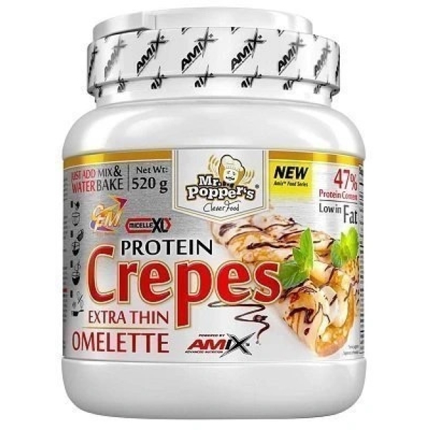 Amix Nutrition Mr.Popper's - Krepid kõrge valgusisaldusega pannkoogid 520 g foto