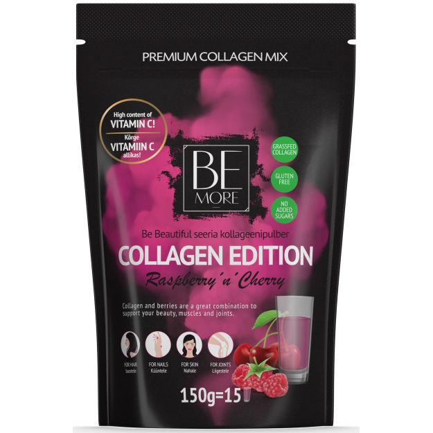 Be more Collageen Edition rasperry-cherry 150 g photo