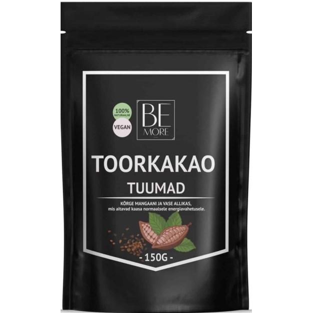 Be more Какао-бобы сырые 150 г фото