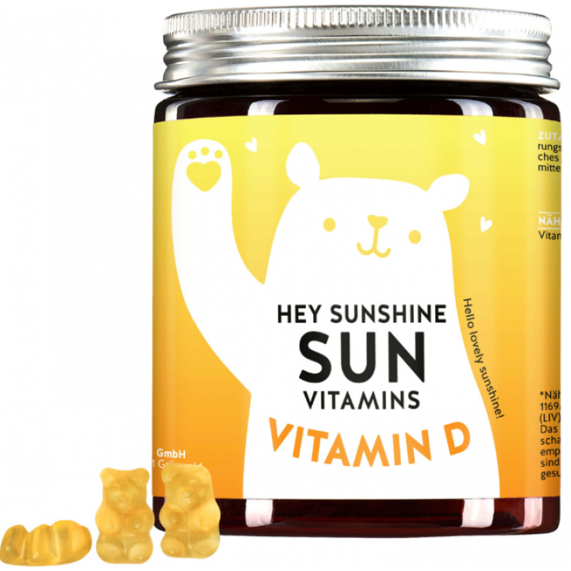 Bears With Benefits Hei Sunshine päikesevitamiinid 60 tk