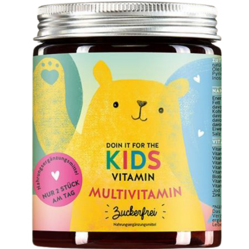 Bears With Benefits Laste vitamiinid suhkruvabad 60 tk