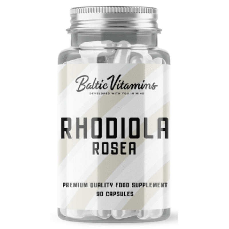 Baltic Vitamins Rhodiola Rosea 500 mg 90 kapslit