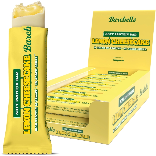 Barebells Protein Soft Bar 55 g - Lemon Cheesecake x 12