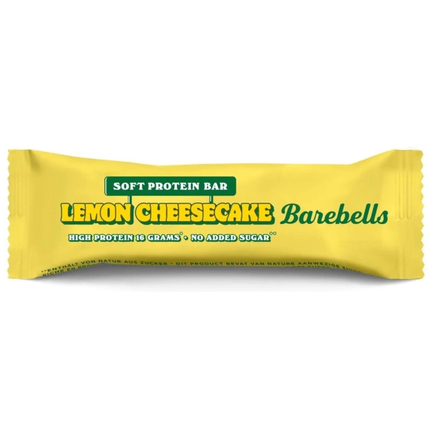 Barebells Proteīna batoniņš Soft Bar 55 g - citrona siera kūka Barebells Proteīna batoniņš Soft Bar 55 g - citrona siera kūka