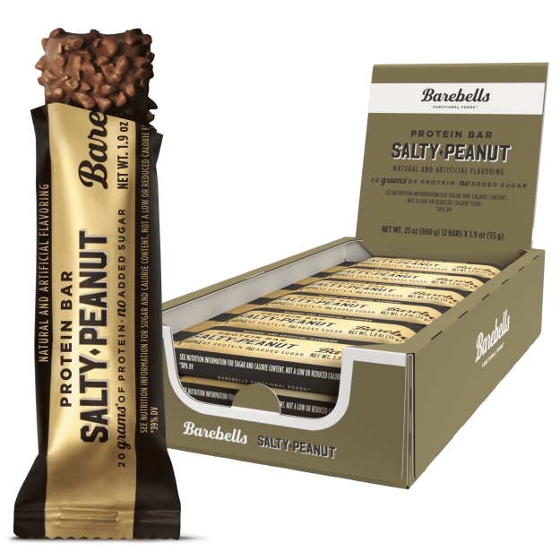 Barebells Barebells Olbaltumvielu batoniņš 12x55g-sāļš zemesrieksts bilde Barebells Barebells Olbaltumvielu batoniņš 12x55g-sāļš zemesrieksts fotogrāfija