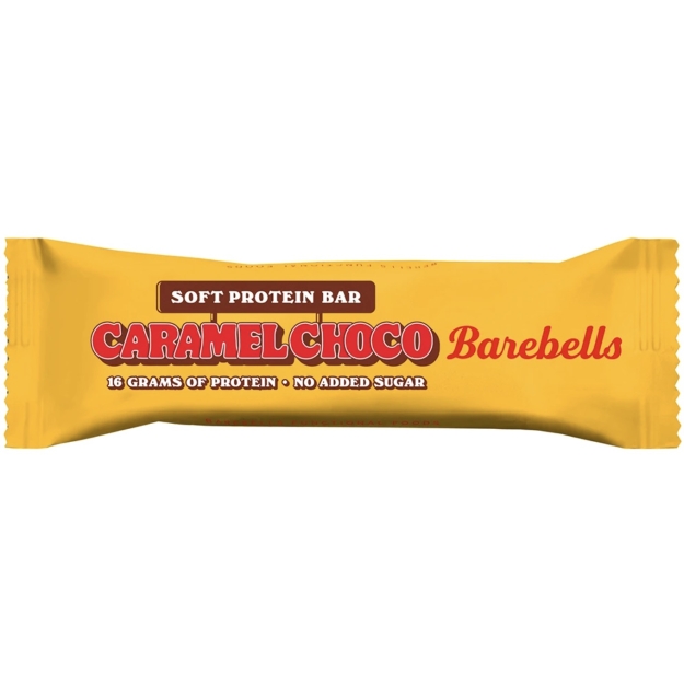 Barebells Proteiinibatoon Soft Bar 55 g - šokolaad ja karamell pilt Barebells Proteiinibatoon Soft Bar 55 g - šokolaad ja karamell foto