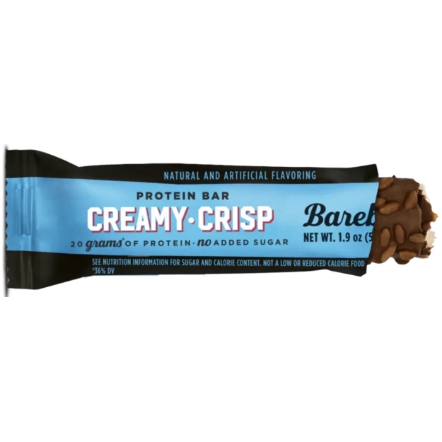 Barebells Proteiinibatoon 55 g - kreemjas krõpsud pilt Barebells Proteiinibatoon 55 g - kreemjas krõpsud foto