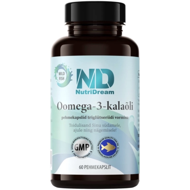 NutriDream Omega Kalaõli 60 kapslit foto