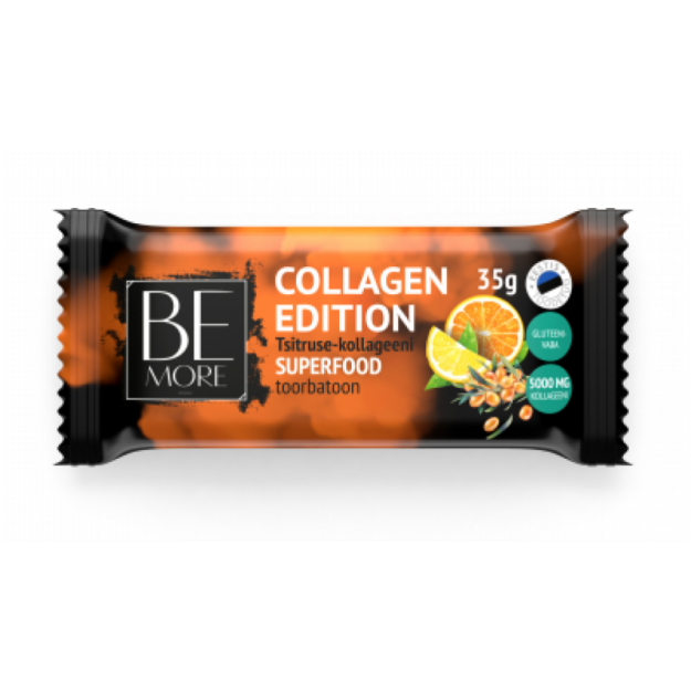 Collagen Edition цитрусовый коллагеновый суперфуд-батончик 35 г