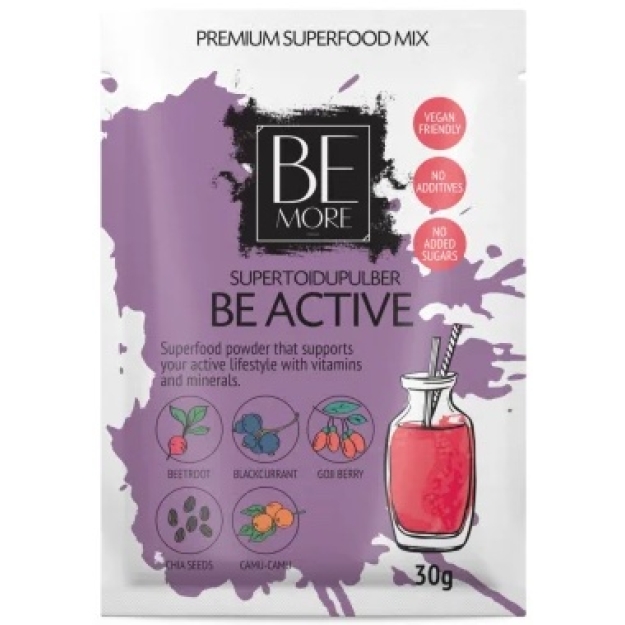 Be more Be Active superfood pulveris 30 g fotogrāfija