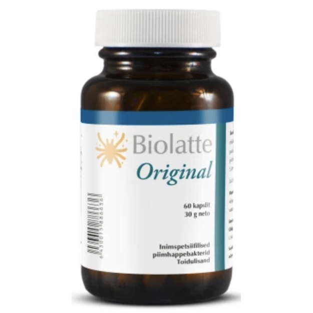 Biolatte Original toidulisand 60 kapslit pilt Biolatte Original toidulisand 60 kapslit foto