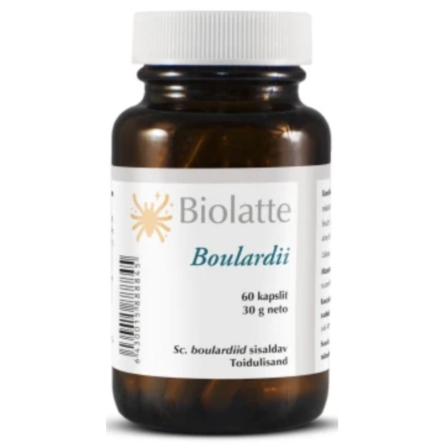 Biolatte Boulardii maisto papildas 60 kapsulių paveikslėlį Biolatte Boulardii maisto papildas 60 kapsulių nuotrauka