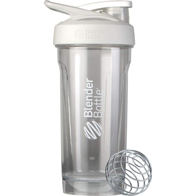 Blender Bottle Strada Tritan White 820 ml картинка Blender Bottle Strada Tritan White 820 ml фото