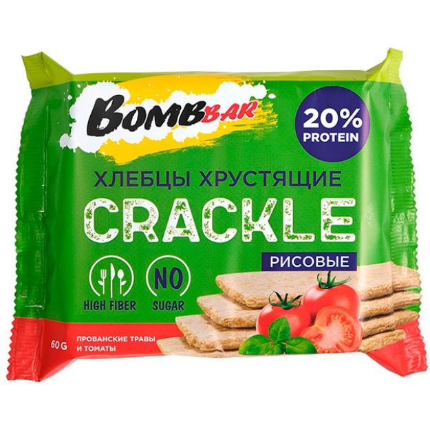 Bombbar Bread 60 g - Tomāti ar Provansas garšaugiem bilde Bombbar Bread 60 g - Tomāti ar Provansas garšaugiem fotogrāfija