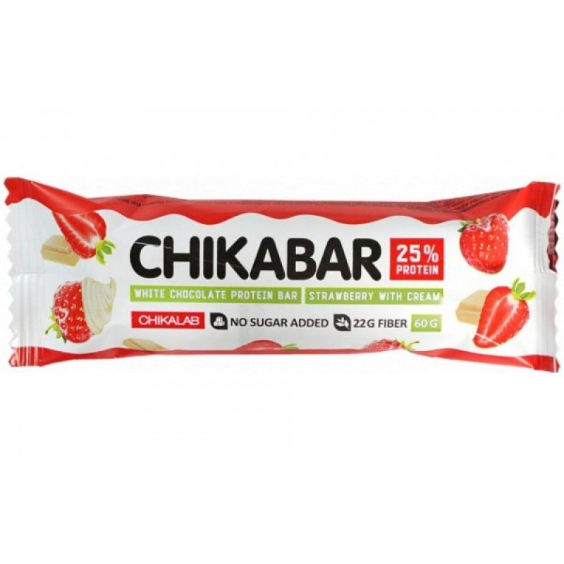 Bombbar Chikabar 60 g strawberry