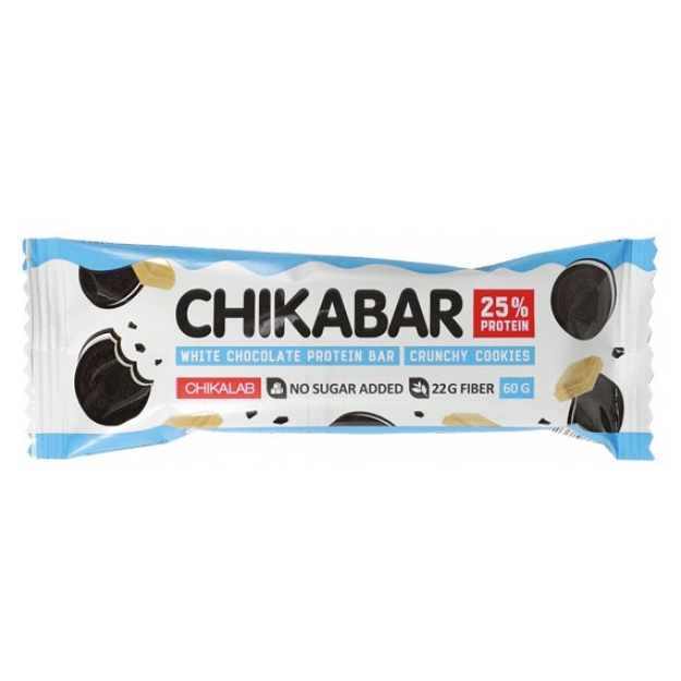 Bombbar Chikabar 60 g Crunchy Cookies фото