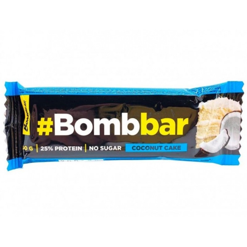 Bombbar Protein Bar 40 g Coconut Cake