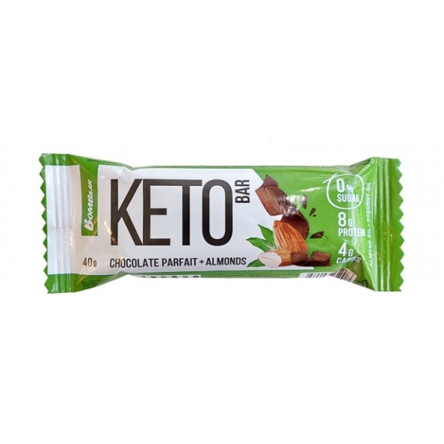 Bombbar Keto Bar 40 g -Chocolate Parfait & Almonds фото