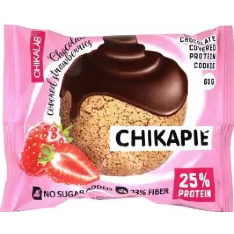 Bombbar Chikapie proteiiniküpsis 60 g, maasika
