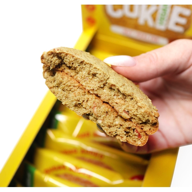 Bombbar Vegan cookie 40 g - nut praline picture Bombbar Vegan cookie 40 g - nut praline photo