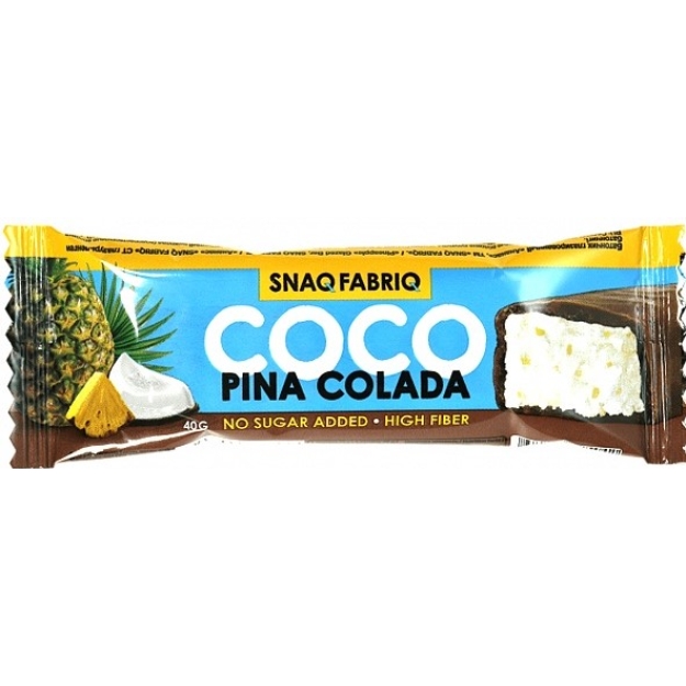 Bombbar COCO batoon 40 g - Pina Colada pilt Bombbar COCO batoon 40 g - Pina Colada foto