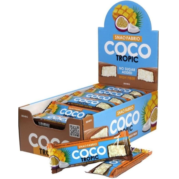Bombbar Батончик COCO 40 г - Тропик картинка Bombbar Батончик COCO 40 г - Тропик фото