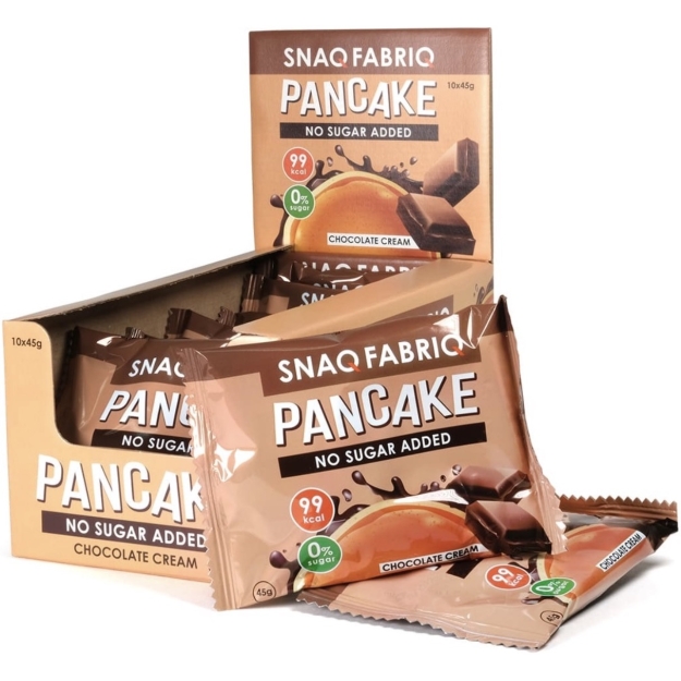 Bombbar Snaq Pancakes 45 g - Chocolate cream picture Bombbar Snaq Pancakes 45 g - Chocolate cream photo
